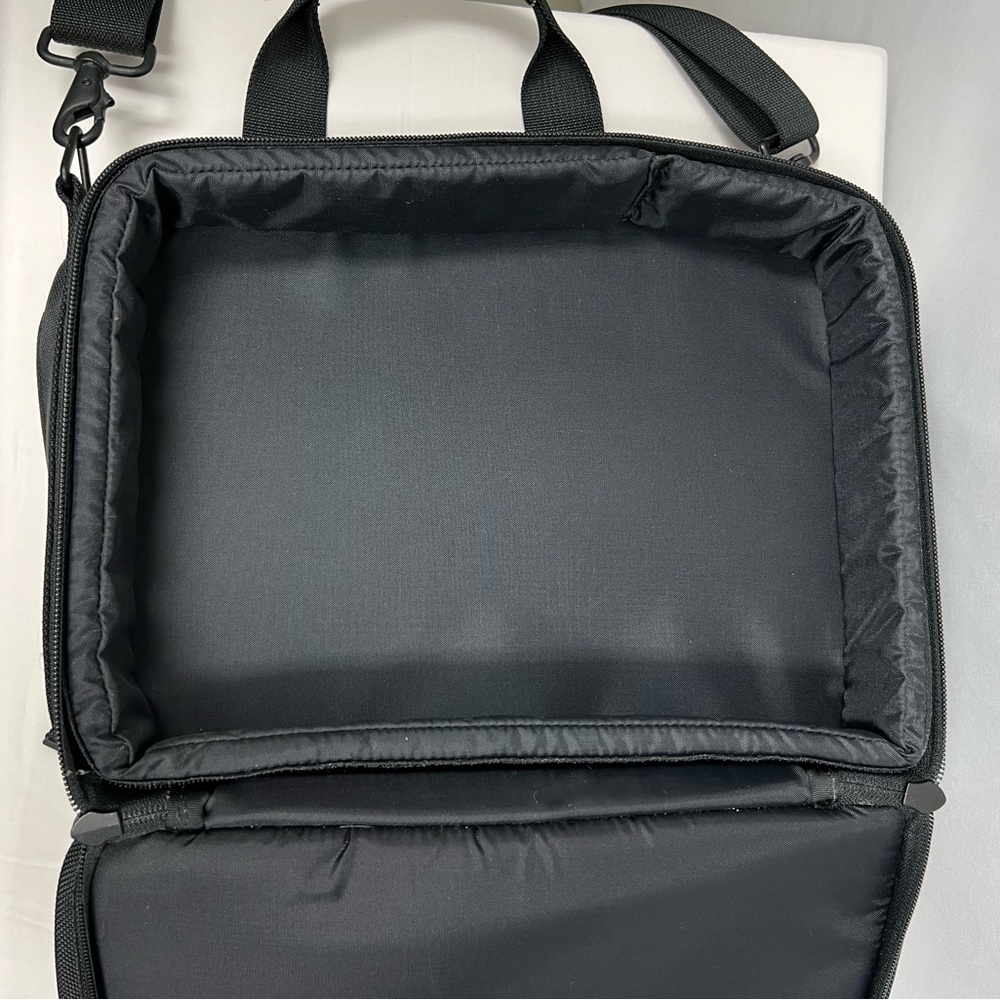Tumi Black Ballistic Nylon Computer Briefcase Gem
